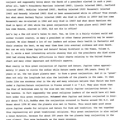 The Great Jupiter-Saturn Conjunction (1980)